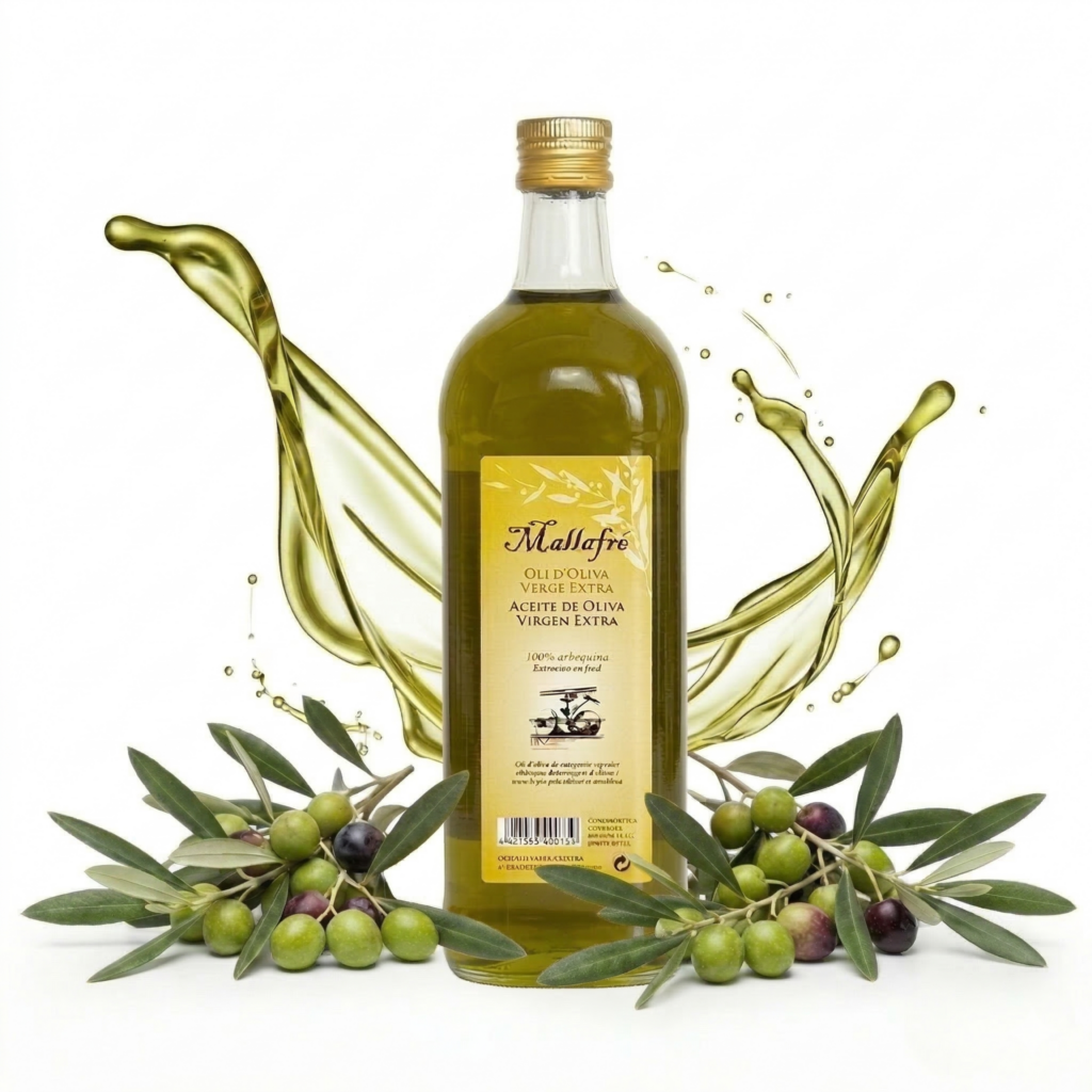 oliwa z oliwek extra virgin 1l 100% arbequina hiszpania butelka
