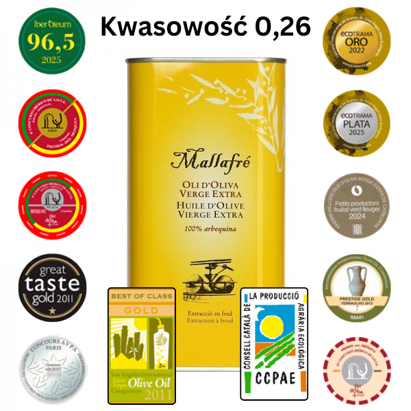 oliwa z oliwek extra virgin 1l 100% arbequina hiszpania puszka oliwa z oliwek extra virgin 1l 100% arbequina hiszpania puszka