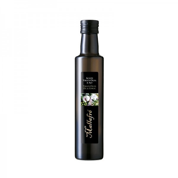 oliwa extra virgin z czosnkiem mallafre 250ml 100% arbequina hiszpania oliwa extra virgin z czosnkiem mallafre 250ml 100% arbequina hiszpania